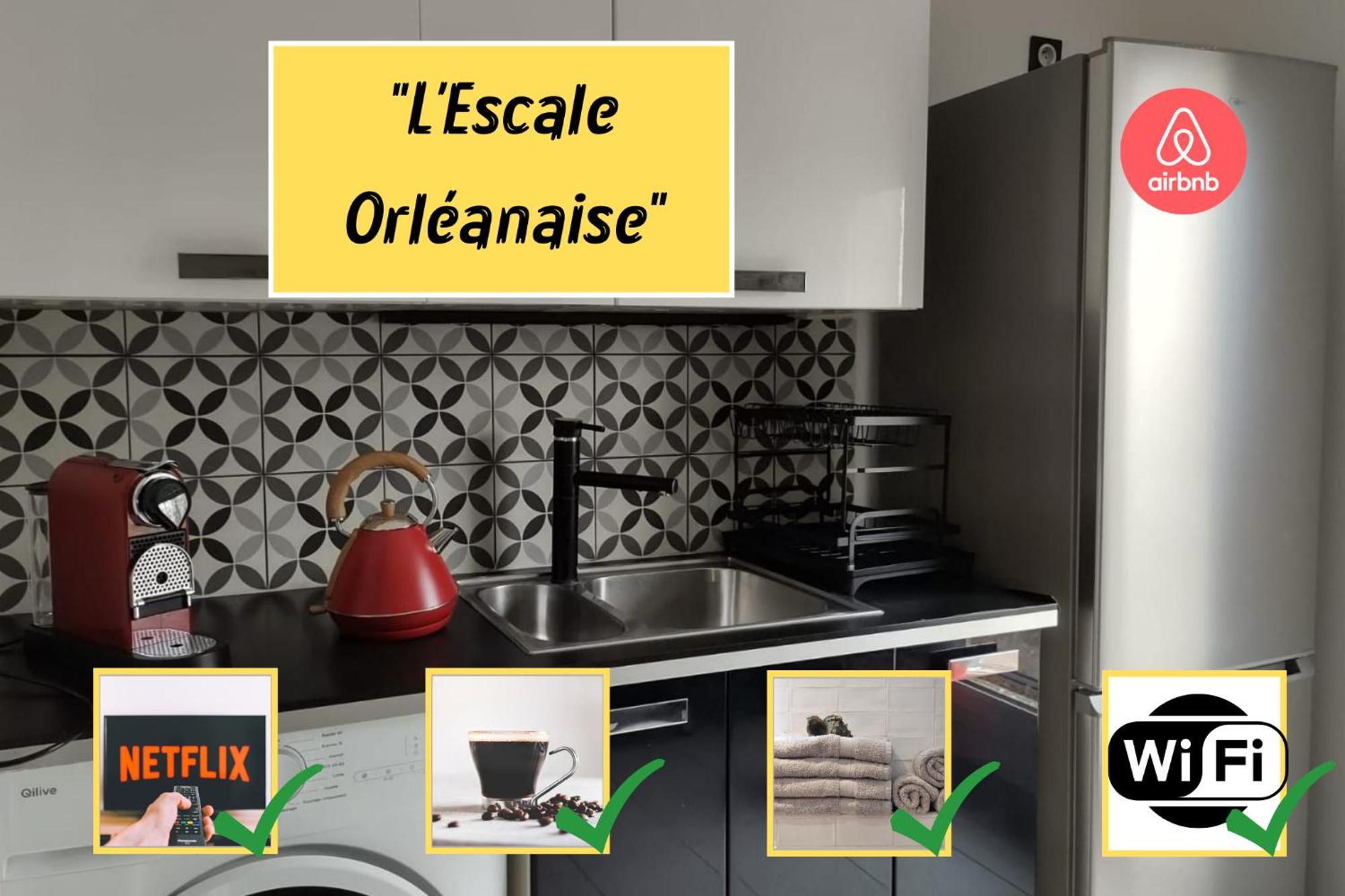 L'Escale Orleanaise Διαμέρισμα Εξωτερικό φωτογραφία